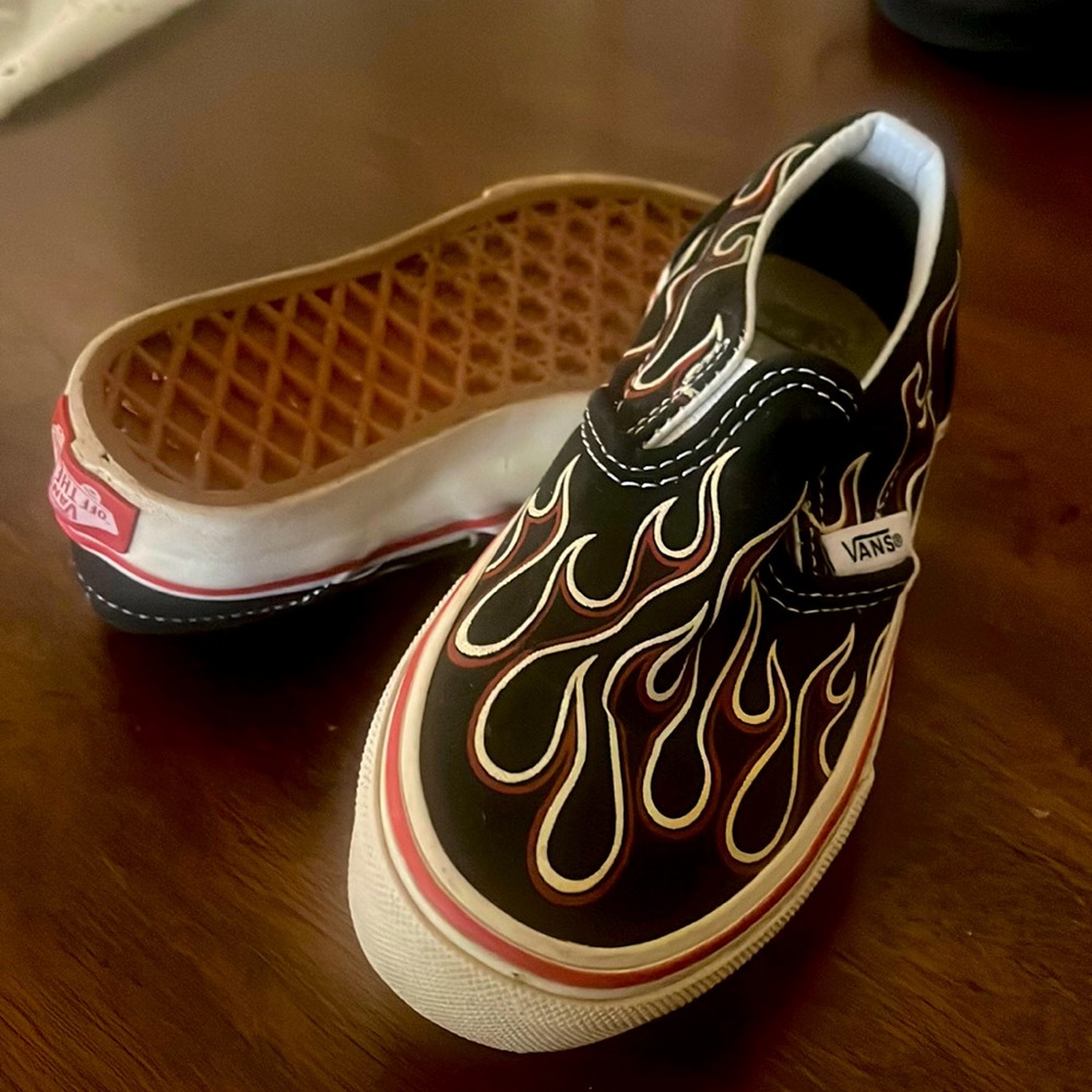 Vans Old Skool Flame Slide-on